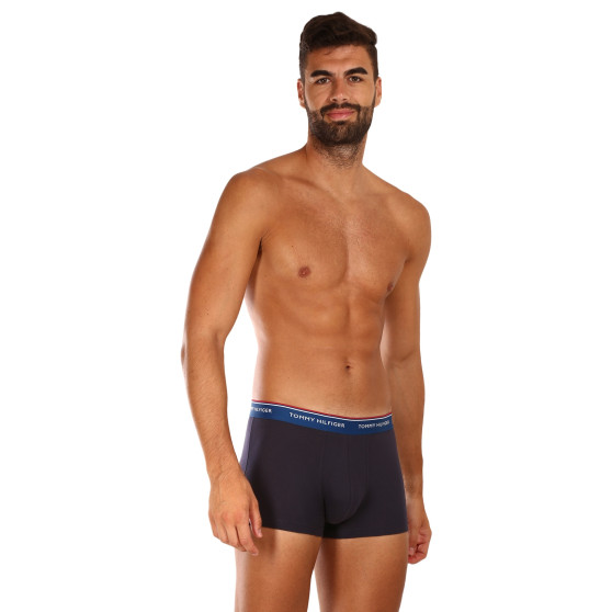 3PACK Boxershorts för herrar Tommy Hilfiger mörkblå (UM0UM01642 0VX)