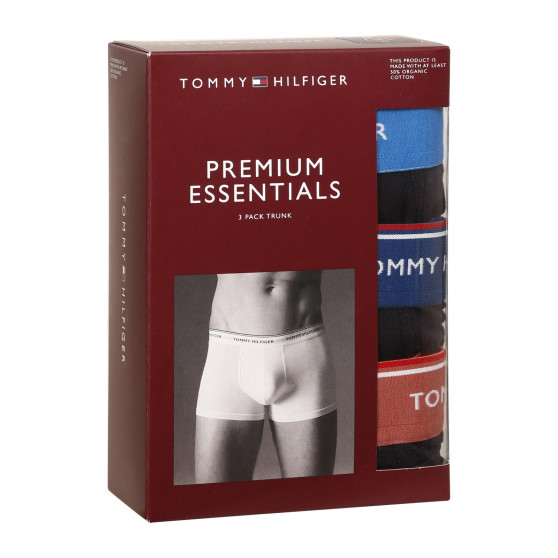 3PACK Boxershorts för herrar Tommy Hilfiger mörkblå (UM0UM01642 0VX)