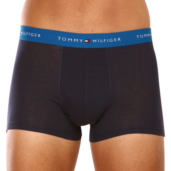 3PACK Boxershorts för herrar Tommy Hilfiger mörkblå (UM0UM02763 0W7)