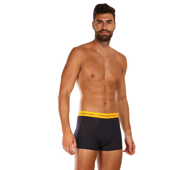 3PACK Boxershorts för herrar Tommy Hilfiger mörkblå (UM0UM02763 0W7)