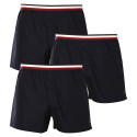 3PACK Boxershorts för herrar Tommy Hilfiger mörkblå (UM0UM03121 0XO)