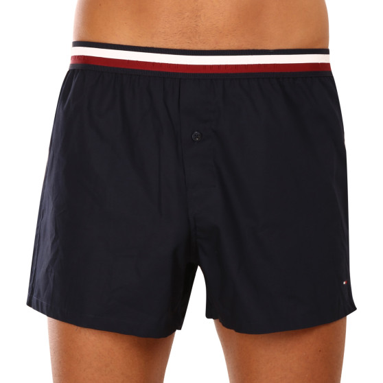 3PACK Boxershorts för herrar Tommy Hilfiger mörkblå (UM0UM03121 0XO)