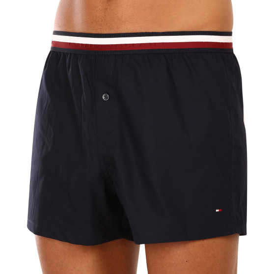 3PACK Boxershorts för herrar Tommy Hilfiger mörkblå (UM0UM03121 0XO)