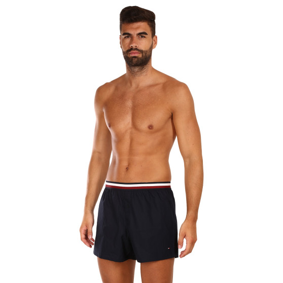 3PACK Boxershorts för herrar Tommy Hilfiger mörkblå (UM0UM03121 0XO)