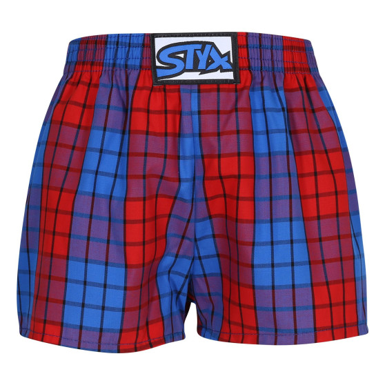 3PACK barnshorts Styx klassisk resår flerfärgad (3J10123)