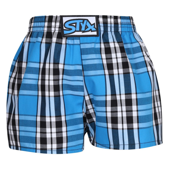 3PACK barnshorts Styx klassisk resår flerfärgad (3J10789)