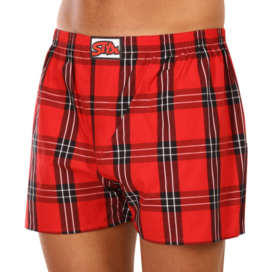 3PACK Boxershorts för herrar Styx klassisk elastisk flerfärgad (3A10236)