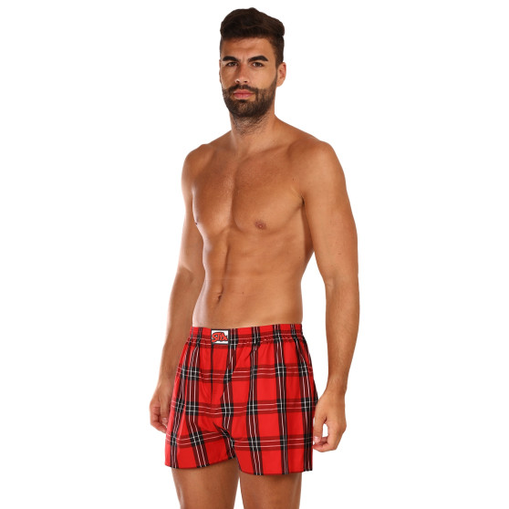 3PACK Boxershorts för herrar Styx klassisk elastisk flerfärgad (3A10236)