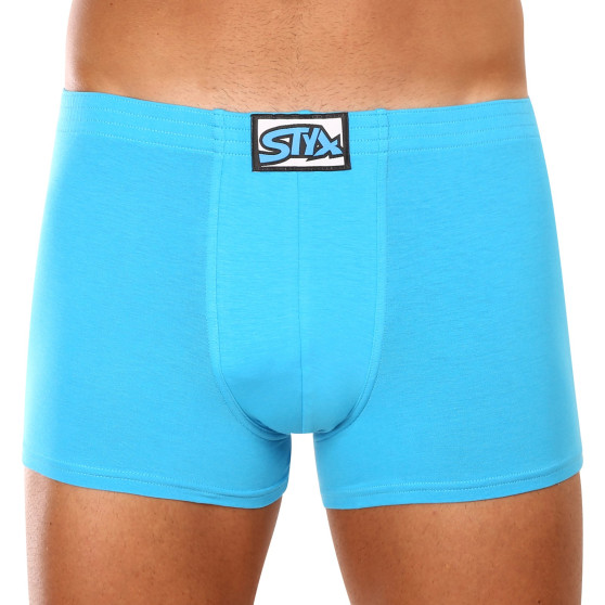 Boxershorts för herrar Styx classic rubber ljusblå (Q1169)