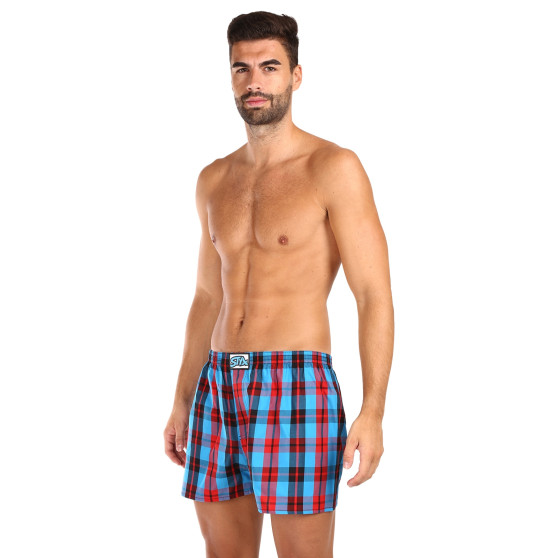 Boxershorts för herrar Styx klassisk elastisk flerfärgad (A1013)