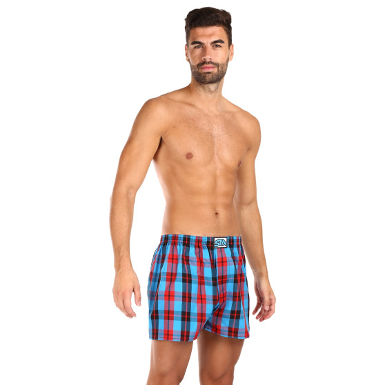 Boxershorts för herrar Styx klassisk elastisk flerfärgad (A1013)