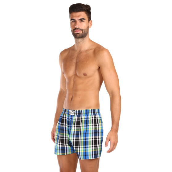 Boxershorts för herrar Styx klassisk elastisk flerfärgad (A1017)