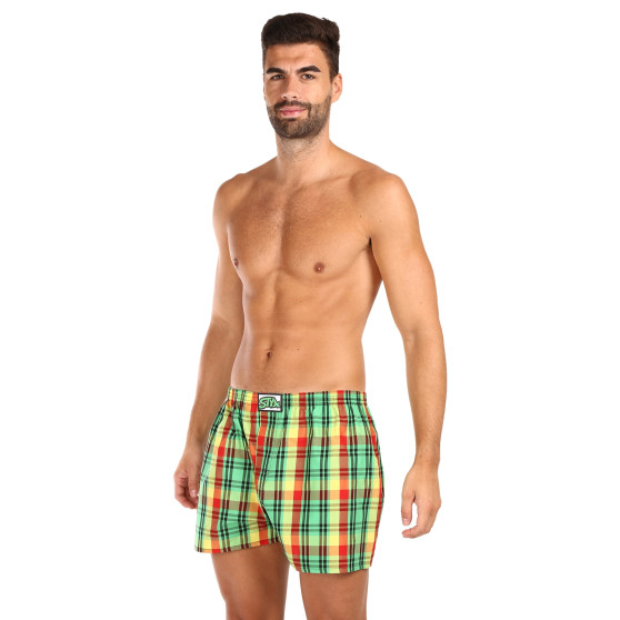 Boxershorts för herrar Styx klassisk elastisk flerfärgad (A1018)