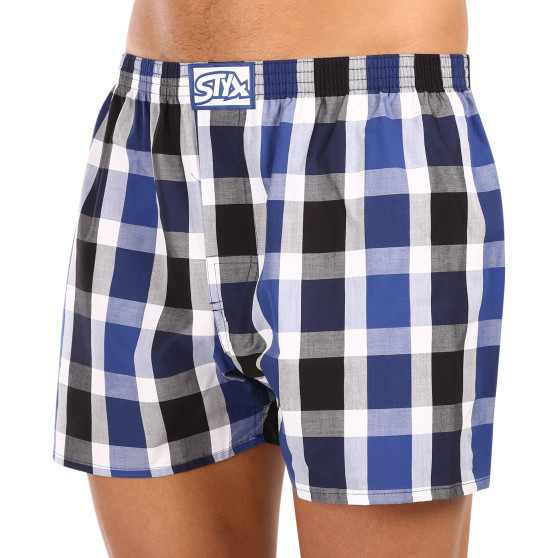 Boxershorts för herrar Styx klassisk elastisk flerfärgad (A1019)