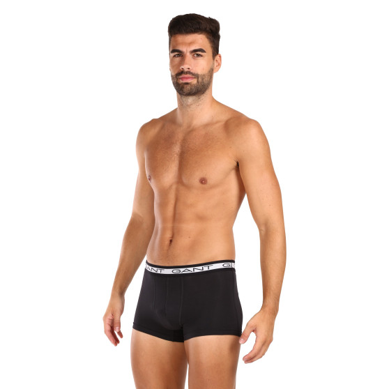 3PACK Boxershorts för herrar Gant svart (900003053-005)