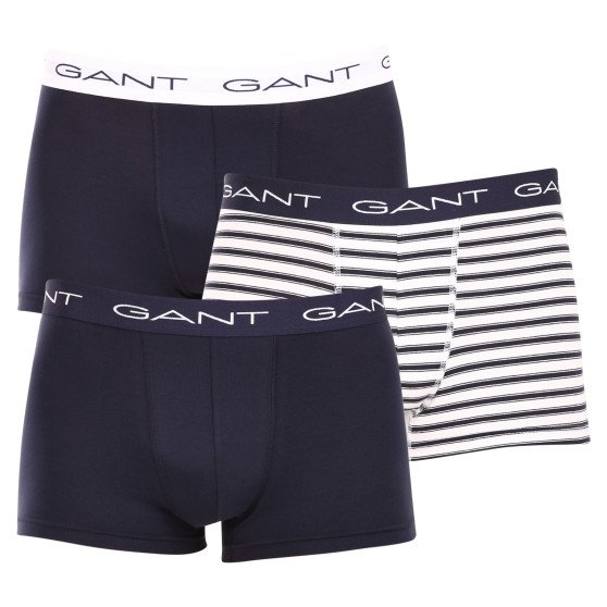 3PACK Boxershorts för herrar Gant multicolour (902323013-433)