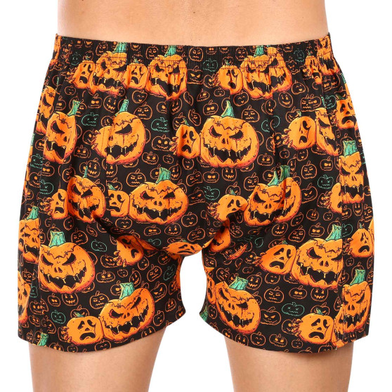 Boxershorts för herrar Styx art classic gummi Halloween pumpa (A1755)