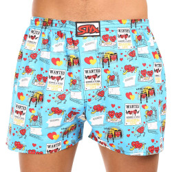 Boxershorts för herrar Styx konst klassisk elastisk Alla hjärtans dag par (A1756)