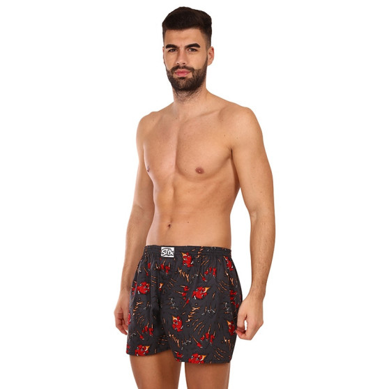 3PACK Boxershorts för herrar Styx art classic rubber flerfärgad (3A15245)