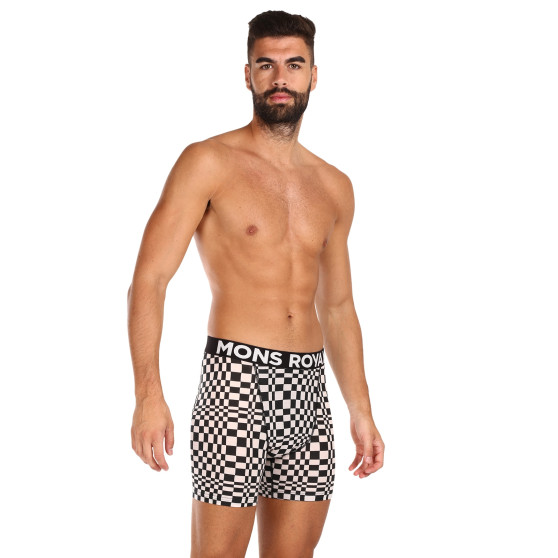 Boxershorts för herrar Mons Royale merino multicolour (100088-2169-650)