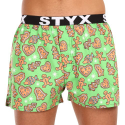 Boxershorts för herrar Styx art sports gummi jul pepparkaka (B1753)