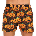 Boxershorts för herrar Styx konst sport gummi Halloween pumpa (B1755)