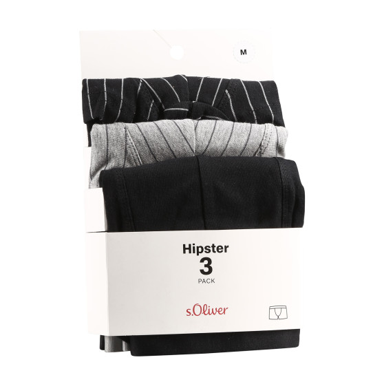 3PACK Boxershorts S.Oliver för herrar flerfärgad (NH-40H-98799021)