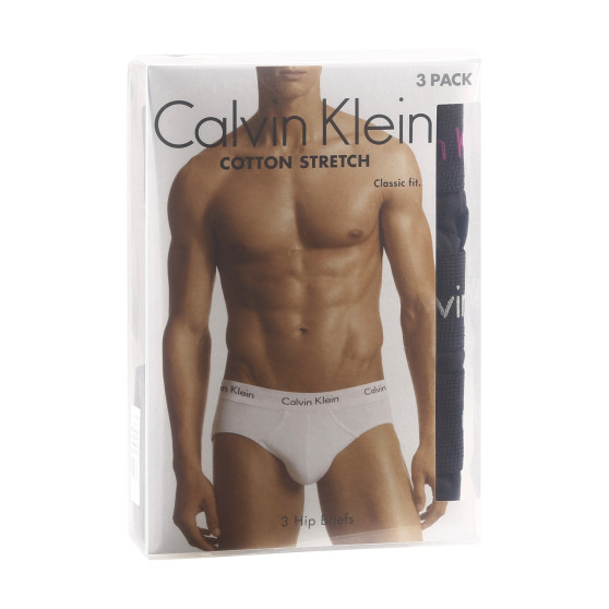 3PACK herrkalsonger Calvin Klein svart (U2661G-H50)