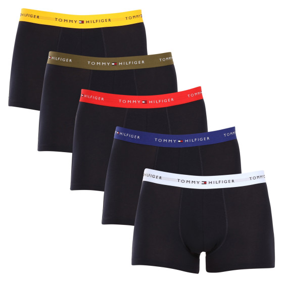 5PACK Boxershorts för herrar Tommy Hilfiger svart (UM0UM03061 0W9)