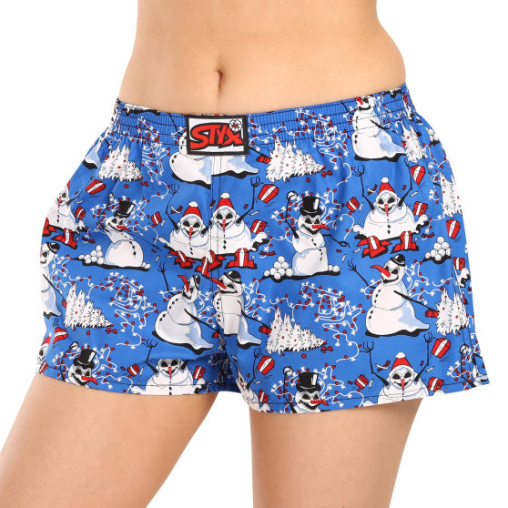 Damshorts Styx art classic rubber Christmas snowmen (K1751)