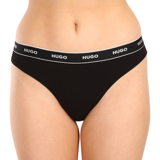 3PACK Stringtrosor för kvinnor HUGO multicolour (50480150 981)