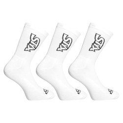 3PACK strumpor Styx hög vit (3HV1061)