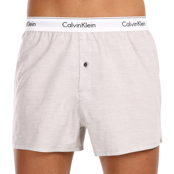 2PACKBoxershorts för herrar Calvin Klein flerfärgad (NB1396A-BHY)