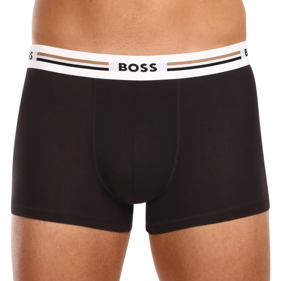 3PACK Boxershorts för herrar BOSS svart (50492200 001)