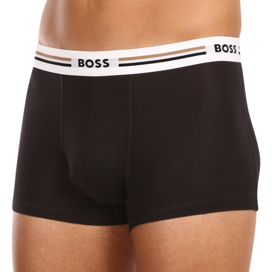 3PACK Boxershorts för herrar BOSS svart (50492200 001)