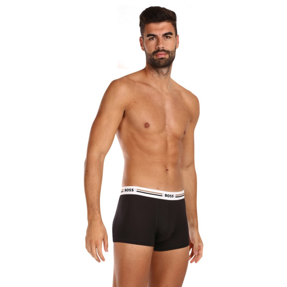 3PACK Boxershorts för herrar BOSS svart (50492200 001)