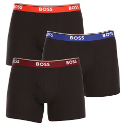 3PACK Boxershorts för herrar BOSS svart (50499441 972)