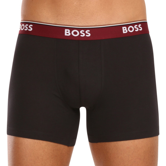 3PACK Boxershorts för herrar BOSS svart (50499441 972)