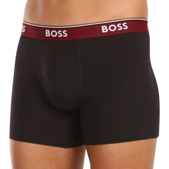 3PACK Boxershorts för herrar BOSS svart (50499441 972)