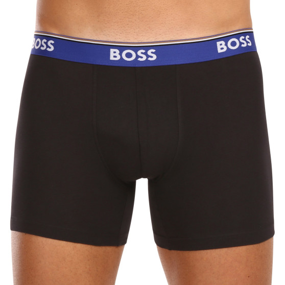 3PACK Boxershorts för herrar BOSS svart (50499441 972)