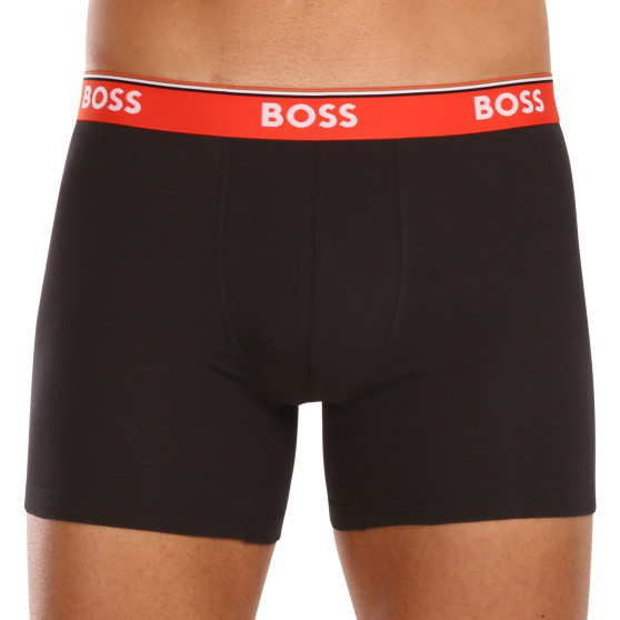 3PACK Boxershorts för herrar BOSS svart (50499441 972)