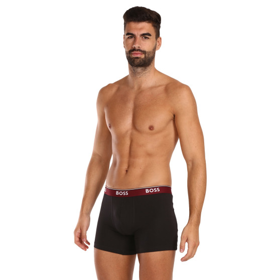 3PACK Boxershorts för herrar BOSS svart (50499441 972)