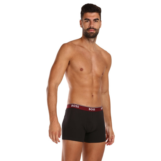 3PACK Boxershorts för herrar BOSS svart (50499441 972)