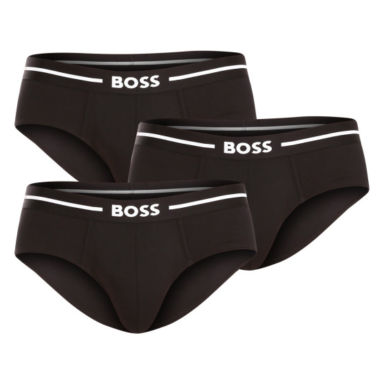 3PACK herrkalsonger BOSS svart (50510679 001)