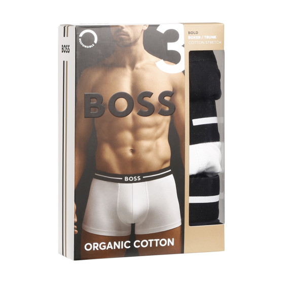 3PACK Boxershorts för herrar BOSS multicolour (50510687 984)