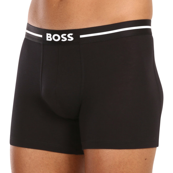 3PACK Boxershorts för herrar BOSS svart (50510698 001)