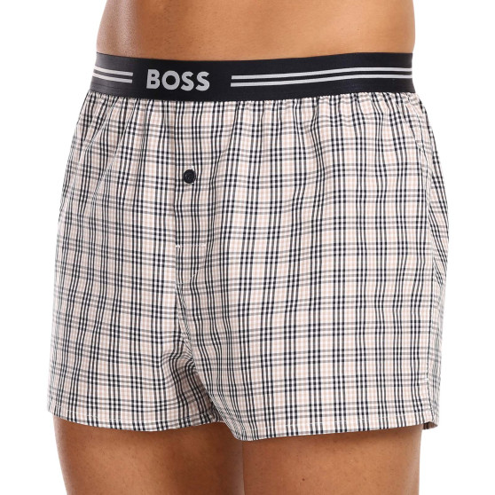 3PACKBoxershorts för herrar BOSS flerfärgad (50480034 275)