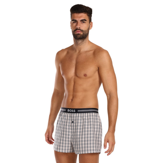 3PACKBoxershorts för herrar BOSS flerfärgad (50480034 275)