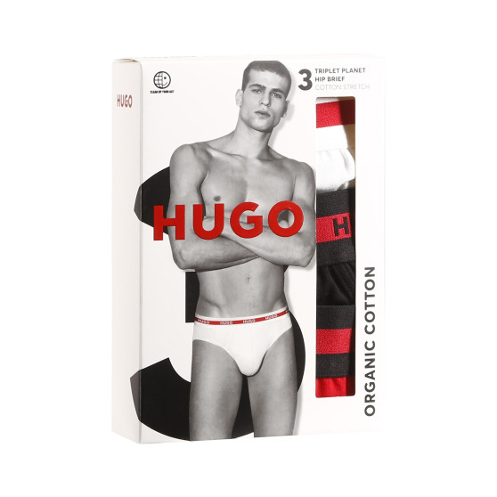 3PACK herrkalsonger HUGO multicolour (50492378 621)