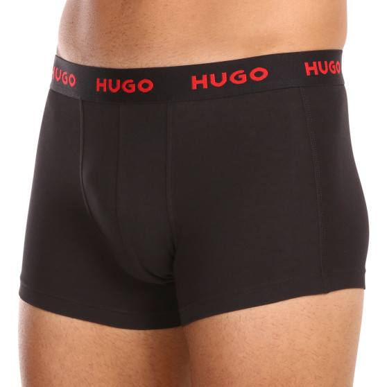 3PACK Boxershorts för herrar HUGO multicolour (50469766 303)